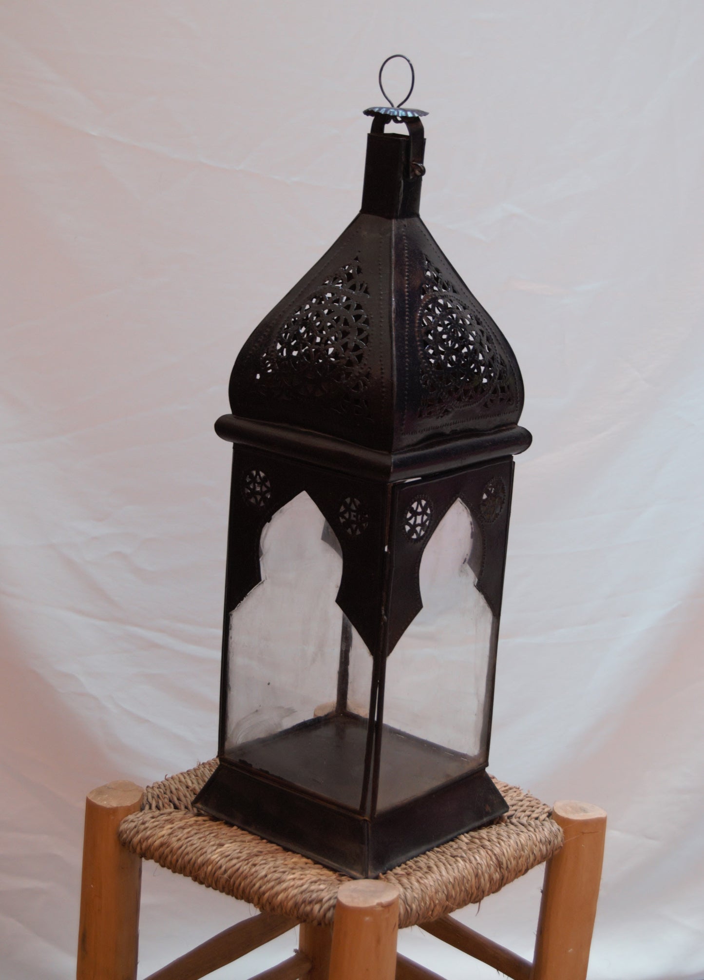 Lanterne de Marrakech : Lampe support à bougie